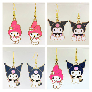 4 diseños Hot Japanese <span class=keywords><strong>Anime</strong></span> Plastic Drop Pendant Kawaii Cartoon Acrylic Hook Earring <span class=keywords><strong>Anime</strong></span> pendientes para niñas - Product Image 6