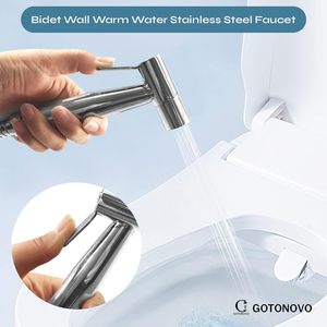 Напольный смеситель из нержавеющей стали с 2 отверстиями - Product Image 3