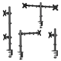 Support d'écran Khcoohoo, nouveau modèle ODM OEM, simple/double, rotatif et inclinable, en acier allié, 13-27'', VESA 75/100mm, 8kg