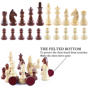 Bộ cờ vua gỗ cao cấp LEAP Premium, kiểu Staunton, chất lượng tiêu chuẩn giải đấu dành cho các trận đấu cờ vua - Product Image 3