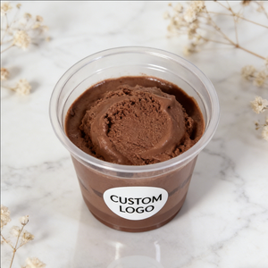 Vasos de Plástico PP de Pared Simple de 200 ml, 90 mm de Diámetro, para Postres, Crema de Chocolate, Yogur, Venta al por Mayor con Impresión UV - Product Image 4