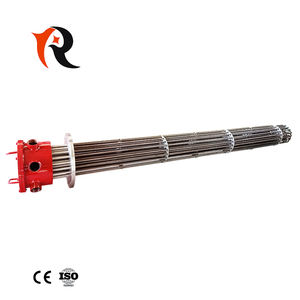 Elemento Calefactor a Prueba de Explosiones de 150KW, Tubo de Calefacción para Horno de Aceite, Calentador de Inmersión con Brida - Product Image 3