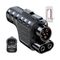 Adaptor kendaraan listrik NACS CCS1 yang ditingkatkan, Kompatibel Tesla Supercharger CCS Charger 500A/1000V perlindungan OTP pengisian daya DC cepat