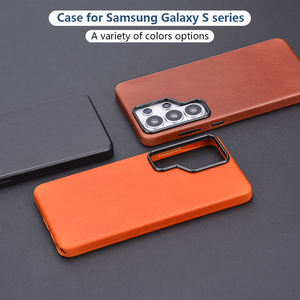 Funda de Cuero Genuino con Diseño de <span class=keywords><strong>Alta</strong></span> <span class=keywords><strong>Gama</strong></span> para Teléfono Móvil <span class=keywords><strong>Samsung</strong></span> <span class=keywords><strong>Galaxy</strong></span> S26U - Product Image 6