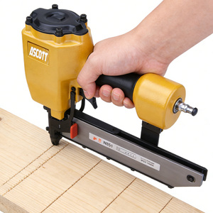 Agrafeuse pneumatique industrielle et DIY puissante N851 16GA pour fil fin, pistolet à agrafes en <span class=keywords><strong>aluminium</strong></span> robuste pour <span class=keywords><strong>menuiserie</strong></span> - Product Image 2