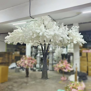 Fournisseur de plantes décoratives, taille personnalisée, grand arbre artificiel en or, ficus pour la décoration intérieure et extérieure des centres commerciaux - Product Image 6