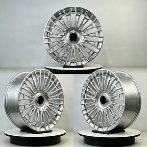 Neumáticos Nuevos para Automóviles de Pasajeros, Ruedas de Aleación de Aluminio Forjado de Alto Rendimiento de 22 Pulgadas, 30 mm ET, Acabado Gris Metálico Multirradio, Marca OEM 8 - Product Image 2
