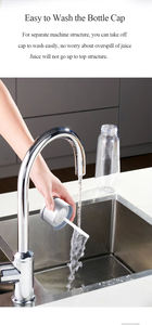 2025 nuovo innovativo Bar utilizza l'erogatore di <span class=keywords><strong>acqua</strong></span> Osmose con Soda Maker <span class=keywords><strong>acqua</strong></span> gassosa <span class=keywords><strong>frizzante</strong></span> portatile bevitore 1L bottiglia CO2 - Product Image 5