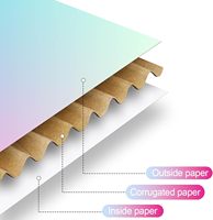 Boîtes d'emballage en papier recyclable avec laminage mat personnalisées de luxe pour le commerce de détail de vêtements, soutiens-gorge et sous-vêtements pour femmes, expédition et envoi postal