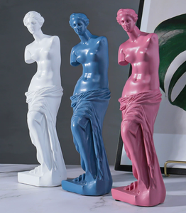 Braccio rotto Venus statua opere d'arte in gesso decorazioni per camera d'arte scultura stile nordico bianco Venus bellezza e amore venenus