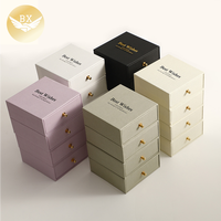 Offre Spéciale – Boîte à Bijoux Personnalisée en Papier Texturé pour Bagues et Clous, Emballage Imprimé