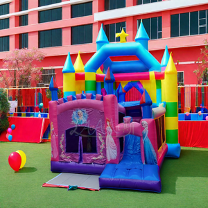 Customized PVC <strong>Inflatable</strong> <strong>Kids</strong>' Outdoor <strong>Jumping</strong> <strong>Castle</strong> <strong>Bouncer</strong> Princess Slide Trampoline Pop-Up <strong>Jumping</strong> Bouncy House - Product Image 3