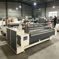 Nouvelle machine à rembobiner et à découper le papier toilette, machine à fabriquer du papier toilette haute vitesse
