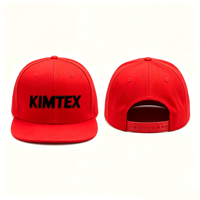 Casquette Street Fashion 6 Panneaux à Visière Plate en Polyester avec Sangle Réglable, Logo Brodé 3D, Unisexe, Style Hip Hop Décontracté pour l'Extérieur