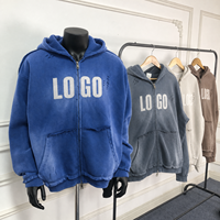Sweat-shirt à capuche surdimensionné pour homme avec poche kangourou, sweat-shirt en molleton 100% coton avec impression personnalisée et cordon de serrage