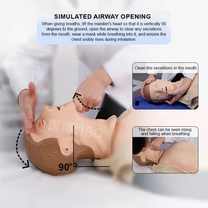 Maniquí <span class=keywords><strong>de</strong></span> RCP <span class=keywords><strong>de</strong></span> PVC <span class=keywords><strong>de</strong></span> Medio Cuerpo con Computadora Avanzada ADA BIX/CPR260, Ciencia Médica para Entrenamiento <span class=keywords><strong>de</strong></span> Enfermeras, Modelo <span class=keywords><strong>de</strong></span> Primeros Auxilios para Escuelas - Product Image 4