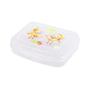 Fully Ergonomic Microwave Heated Plastic Kids Lunch Box For School Russian Supplier Wholesale