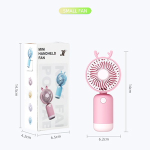 Ventilador de Mano Portátil Mini de Dibujos Animados CITICITY para Niños, Plegable, Diseño de Conejo, Oso y Ciervo, Recargable con Batería, para Viajes al Aire Libre - Product Image 6