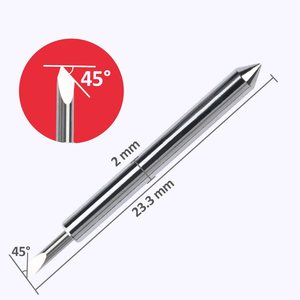 <span class=keywords><strong>Lame</strong></span> de découpe en acier tungstène à 45 degrés pour traceur de découpe <span class=keywords><strong>vinyle</strong></span> Roland - Rouge, lot de 10, OEM et ODM pris en charge - Product Image 5