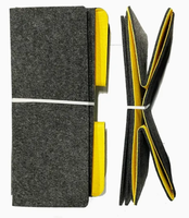Feutres acoustiques en fibres de polyester personnalisables