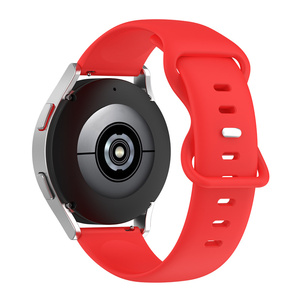 Correa de reloj inteligente de goma de silicona de 20mm de alta calidad para <span class=keywords><strong>Samsung</strong></span> para Galaxy Watch <span class=keywords><strong>4</strong></span> 3 Classic <span class=keywords><strong>Active</strong></span> 2 hebilla de mariposa - Product Image 5