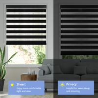 Ventana motorizada personalizada Wintom, persianas opacas integrales, persianas motorizadas para ventanas europeas