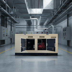 Générateur industriel au <span class=keywords><strong>gaz</strong></span> naturel <span class=keywords><strong>et</strong></span> au biogaz MooreGolden 200 kVA 160 kW avec <span class=keywords><strong>d</strong></span>émarrage électrique 24 V CC, sortie 240 V/380 V - Product Image 4