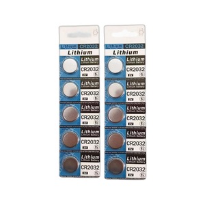Pile au lithium CR2032 3V pour télécommande, montre électronique, clé de voiture, lecteur de glycémie, balance - Product Image 2