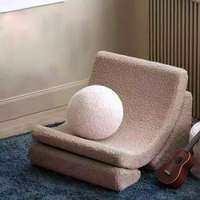 Canapé pour enfants en tissu doux, fauteuil inclinable en éponge compressible, siège individuel, moderne, salon, chambre à coucher