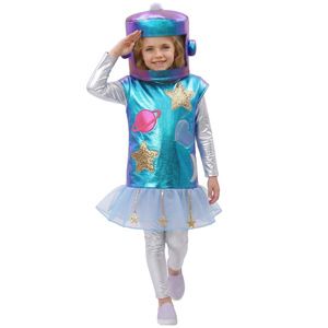 <span class=keywords><strong>Costume</strong></span> da Alieno per Bambini - Abito Divertente Stile Robot per Halloween - Product Image 5