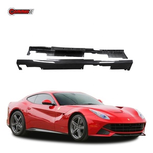 Faldones laterales de fibra de carbono seca de alta calidad, estilo OEM, para Ferrari F12 - Product Image 1
