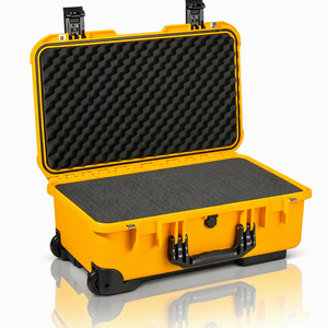 Wheeled Hard Plastic <strong>Case</strong> with Foam for Electronics, Equipment, Cameras, Tools, Drones - Product Image 2