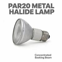 Lampe à halogénures métalliques PAR20 à culot E27, lumière naturelle pour reptiles