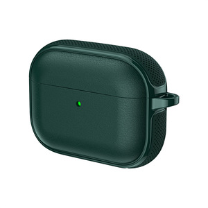 Nouveaux styles d'étuis pour <span class=keywords><strong>Airpods</strong></span>, texture en cuir TPU pour <span class=keywords><strong>Airpods</strong></span> Pro 3, coque anti-chute pour écouteurs, étui de protection pour Airpod 4 3 2 - Product Image 3