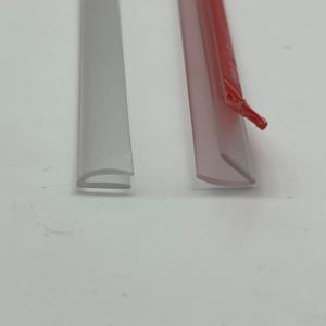 Scellage de porte en verre de <span class=keywords><strong>douche</strong></span> SDTS moderne sceau translucide 'V' avec ruban adhésif Hi-Bond ou autocollant adhésif - Product Image 5