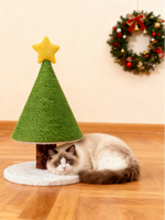 Arbre à chat moderne en sisal, design multi-niveaux avec fonctions d'escalade, de grattage et de repos