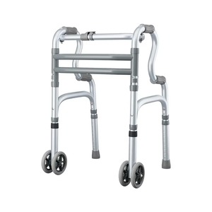 China Factory Wholesale Walker And Rollator Aluminum Rollator Walker Folding Lightweight Adult Rollator Walker For Adults - Product Image 1
