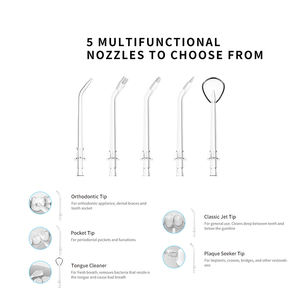 Hydropulseur <span class=keywords><strong>dentaire</strong></span> professionnel Blanchiment des <span class=keywords><strong>dents</strong></span> Irrigateur buccal électrique breveté <span class=keywords><strong>Appareil</strong></span> de soins dentaires à domicile pour les soins des appareils dentaires - Product Image 4