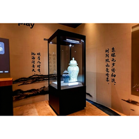 Écran tactile OLED transparent de 55 pouces pour musées, affichage numérique animé en couleur pour magasins de détail, métros, ascenseurs, pixel de 8 mm