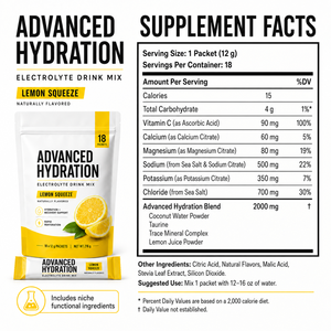Fórmula Personalizada, Electrolitos Avanzados <span class=keywords><strong>para</strong></span> Hidratación, Agua de Coco en Polvo, BCAA, Creatina <span class=keywords><strong>para</strong></span> el Crecimiento Muscular, Sin Azúcar, <span class=keywords><strong>para</strong></span> Adultos, Fábrica ODM - Product Image 6