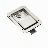 Loquet à pagaie verrouillable en acier inoxydable 304, encastré, pour boîte à outils de camion, tiroir de UTE, remorque, poignée de porte de VR, étanche