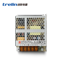Fuente de Alimentación Estándar Delgada de 50W A-50FGB Compatible con Mean Well LRS-50 Ajustable para Emergencias de Incendio y Hogar Inteligente CE RoHS