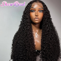Perruque Lace Front en Cheveux Humains de 40 Pouces, Cuticules Alignées, Cheveux Bruts, 13x6 HD, Sans Colle, pour Professionnels