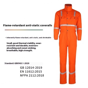 Combinaison ignifuge et antistatique personnalisable UPUTAI (pour l'été) JD-CX005 Vêtements de sécurité NOMEX - Product Image 3
