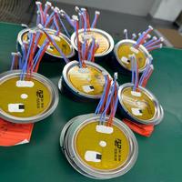 Película Calefactora de Poliimida Kapton para Ventilador Personalizada con Conector Protector Térmico NTC para Dispositivos Respiratorios Médicos