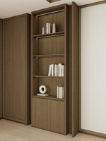 Meuble TV sur pied Melinco haut de gamme, durable et sur mesure, avec éclairage LED intégré pour salon