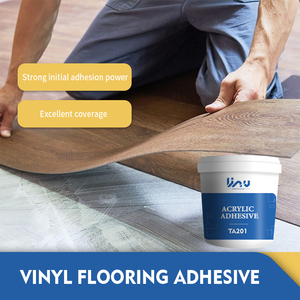 מחיר המפעל חוזק גבוה אלסטי שטיח לבן אלסטי התקנת שטיח דבק רצפת ויניל ריצוף - Product Image 6