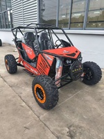 Kart à pédales tout-terrain à essence Easy-go, nouvelle version, haute vitesse, KX300cc/400cc, pas cher, 2 places, pour adultes, Dune Buggy