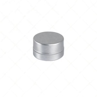 Contenitore Rotondo in Alluminio da 5ml con Coperchio Scorrevole
