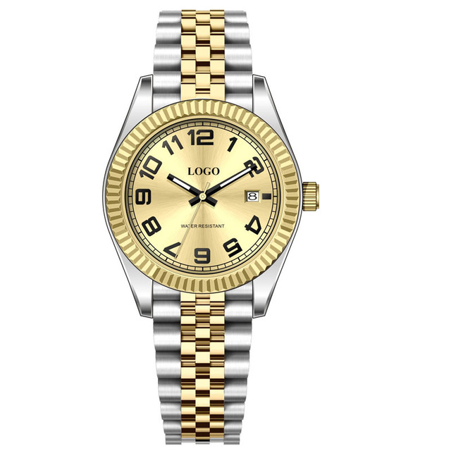 SK Alloy Case Solid Stainless Steel Strap Classic Limited Edition Auto Date Watches Relogio 3ATM Waterproof Ladies Gifts
